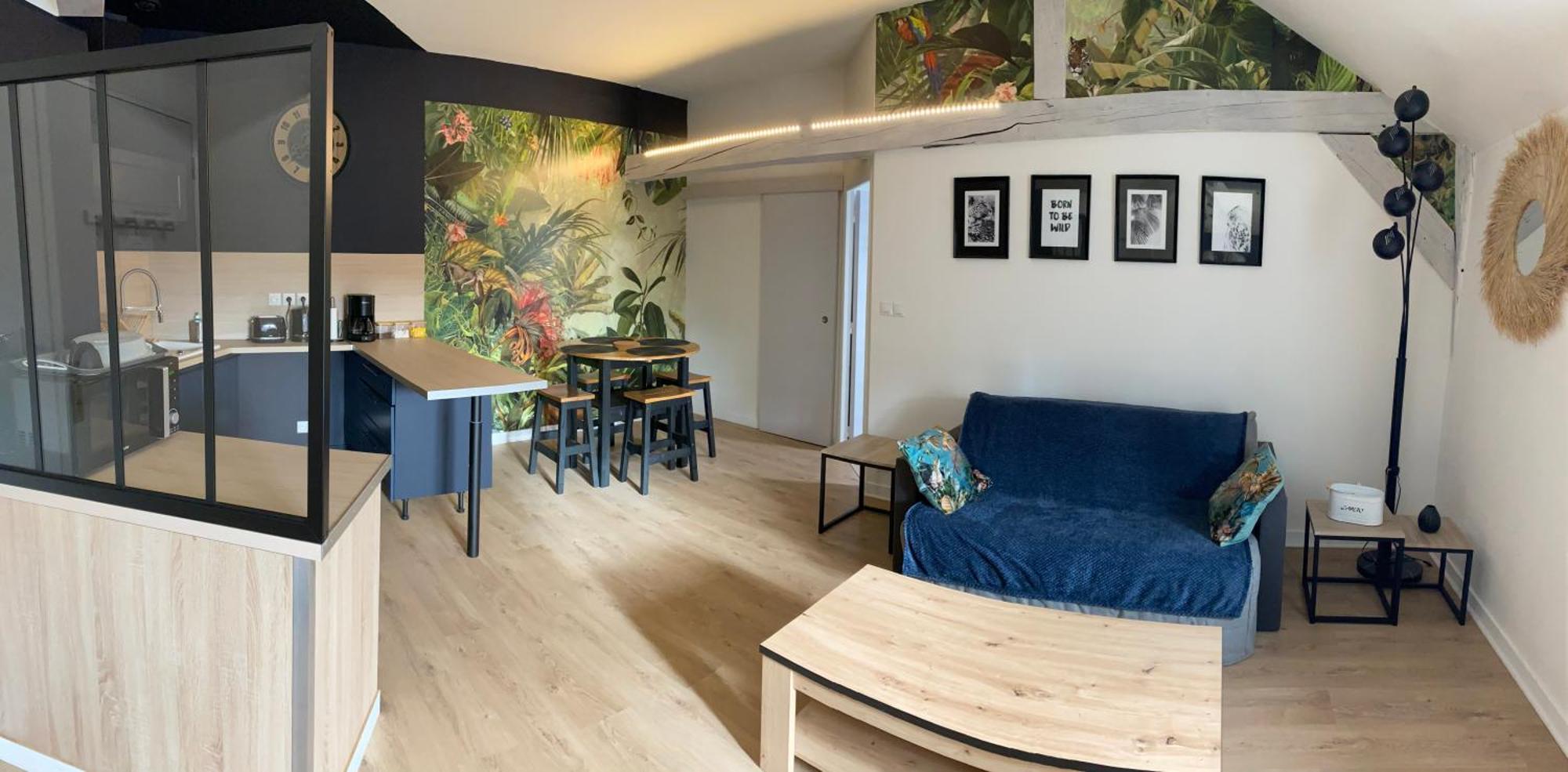 Ferienwohnung Blue Jungle Bourges Exterior foto